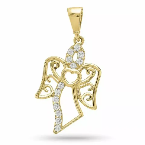 enkeli riipus  9 karaatin kultaa