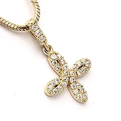 Risti riipus  9 karaatin kultaa