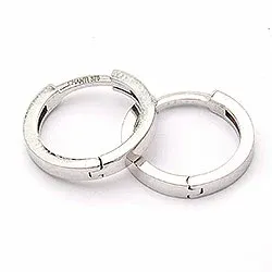 12 mm rengas 9 karaatin valkokultaa