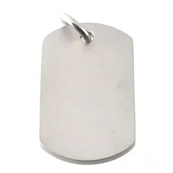 Hard Steel dogtag  teräs