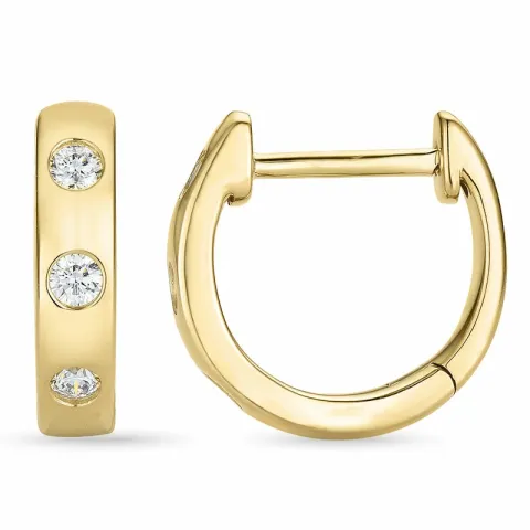 12 mm briljantti rengas 14 karaatin kultaa kanssa timantti 