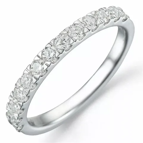 Tilaustuotteet - timanttisormus 14 karaatin valkokultaa 0,52 ct