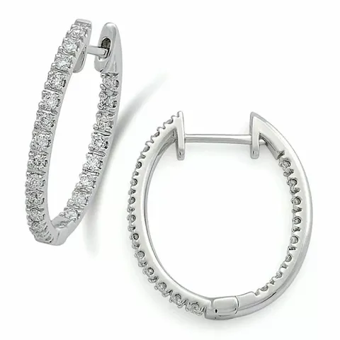 13 mm timantti rengas 14 karaatin valkokultaa kanssa timanttia 