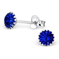 6 mm korvarenkaat  hopea