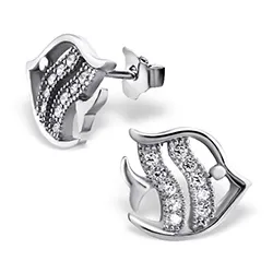 Kala korvarenkaat  rodinoitua hopeaa