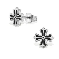 Risti korvarenkaat  ruostumaton teräs