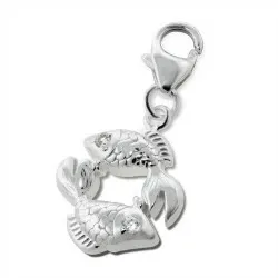 Kalat charms riipus hopeaa