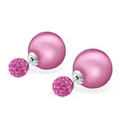 Kuula korvarenkaat  hopeaa