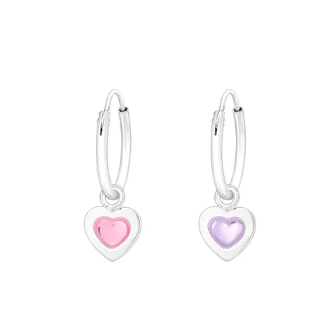 12 mm sydän rengas  hopea - Little Ones