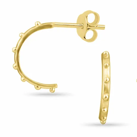 rengaskorvakorut  kullattu hopea