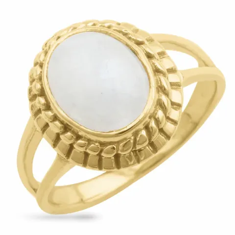 näytepakkaukset kuukivi sormus kullattua hopeaa