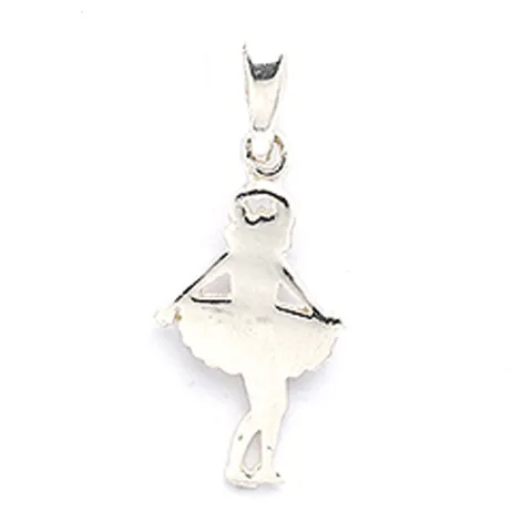 ballerina riipus hopeaa