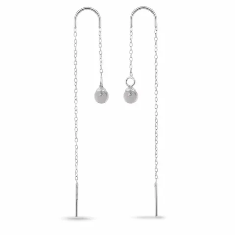 roosa kvartsi ketjukorvakorut  hopeaa