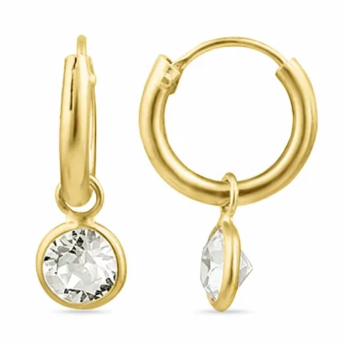 12 mm zirkoni rengas kullattu hopea