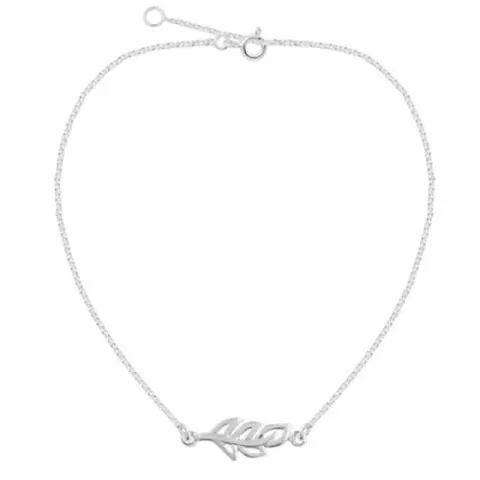 lehti rannekoru hopeaa riipus hopea