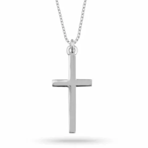 näytepakkaukset risti kaulaketju hopeaa ristiriipus hopea