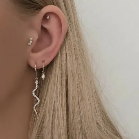 19 mm Nava Noelle  helmi rengas  hopea