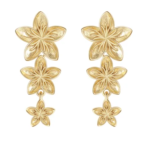 Nava Tiara korvarenkaat  kullattua hopeaa