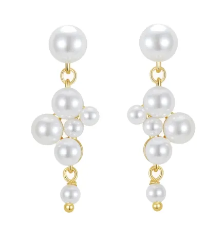 Nava Sabella korvarenkaat  kullattua hopeaa