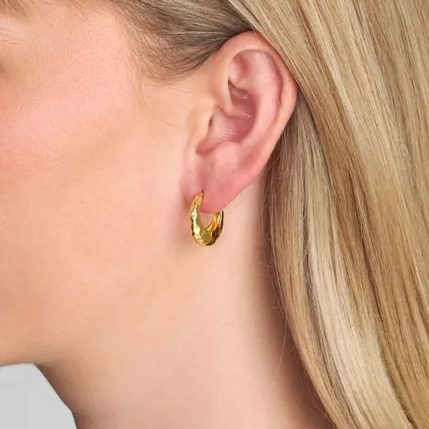 Studio Z Bumped rengas  kullattua hopeaa