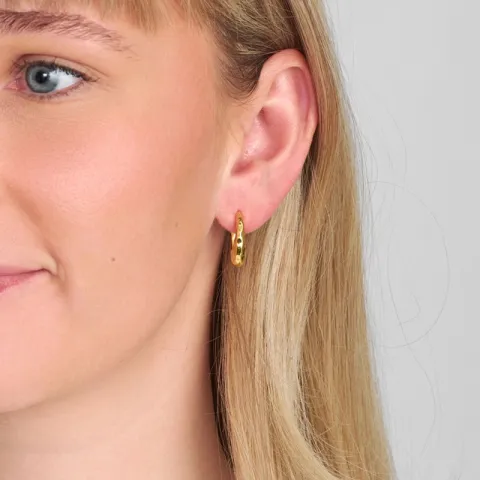 Studio Z Bumped rengas  kullattua hopeaa