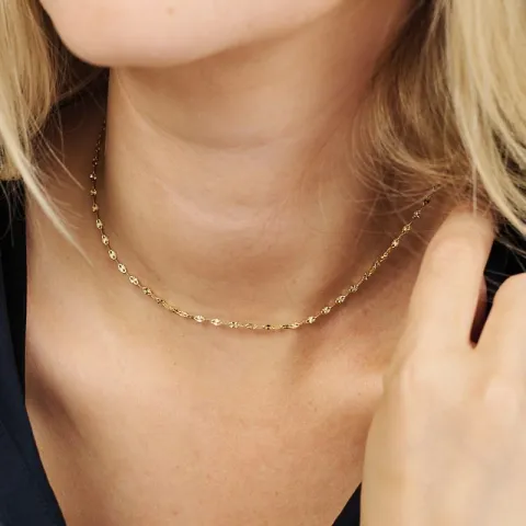 Studio Z Aurelia kaulaketju  kullattua hopeaa