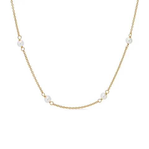 Studio Z Shore kaulaketju  kullattua hopeaa