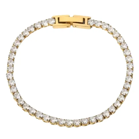 Khaai Studio Radiance rannekoru  kullattu teräs