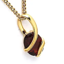 Ovaali riipus  9 karaatin kultaa