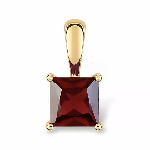 Neliskulmainen riipus  9 karaatin kultaa