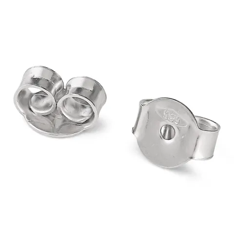 1/2 paria perhonen 14 karaatin valkokultaa