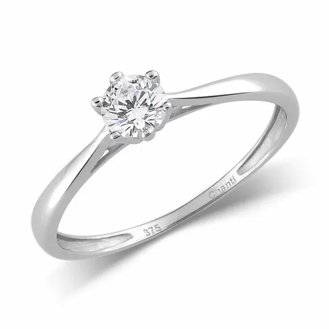 näytepakkaukset sormus 8 karaatin valkokultaa