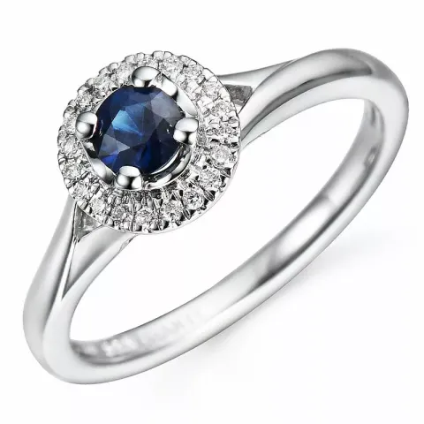 ovaali timanttisormus 14 karaatin valkokultaa 0,08 ct 0,38 ct