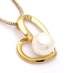 Sydän riipus  9 karaatin kultaa