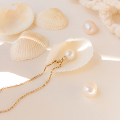 helmi timanttiriipus 14 karaatti kultaa 0,02 ct