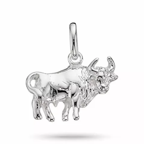 Scrouples tähtikuvio härkä riipus  hopeaa