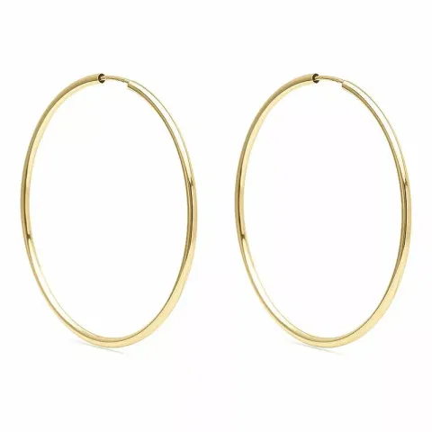 50 mm Scrouples rengas kullattua hopeaa
