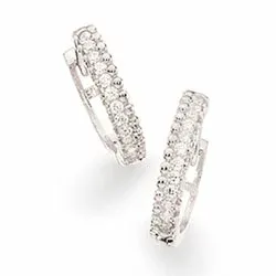 13 mm scrouples rengas  rodinoitua hopeaa valkoista zirkonia