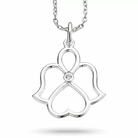 Scrouples enkeli riipus jossa on ketju  hopea