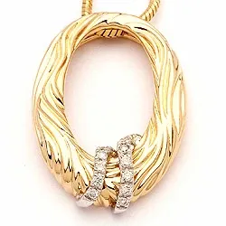 timantti riipus 14 karaatti kulta ja valkokultaa 0,08 ct