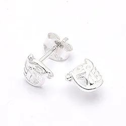 Aagaard hevosia korvarenkaat  hopea