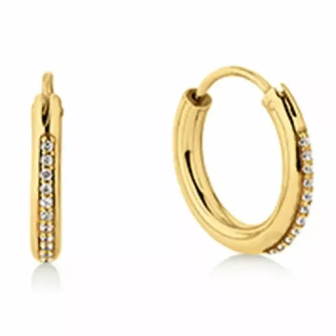 20 mm Aagaard zirkoni rengas  kullattua hopeaa valkoista zirkonia