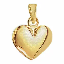 Aagaard sydän riipus  14 karaatin kultaa