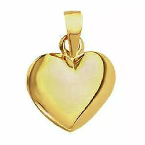 Aagaard sydän riipus  14 karaatin kultaa