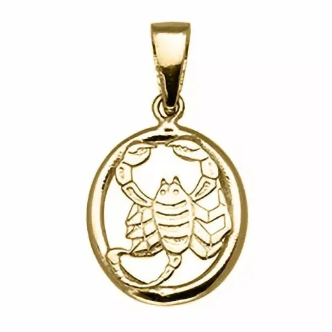 Støvring Design skorpioni riipus  8 karaatin kultaa