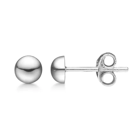 5 mm Støvring Design kuula korvarenkaat hopea