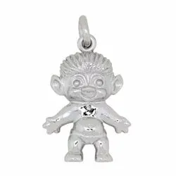 Siersbøl peikko riipus  hopea