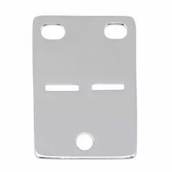 Siersbøl ID laatta riipus  hopea