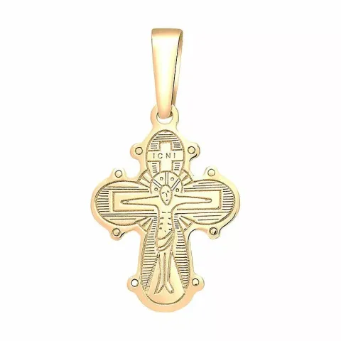 17 mm Siersbøl dagmarristi riipus  8 karaatin kultaa