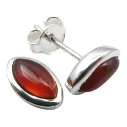 Ovaaleja korvarenkaat  hopea